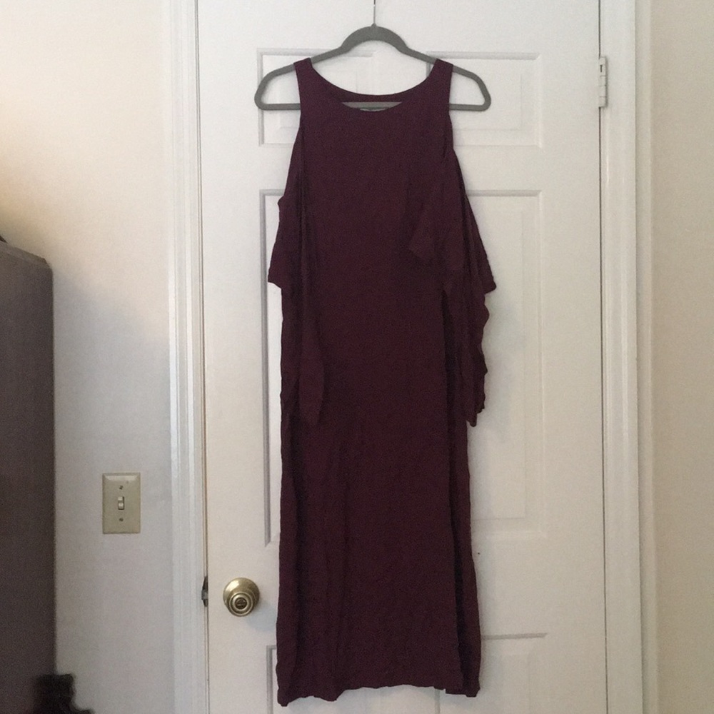 Purple multi-style dress
